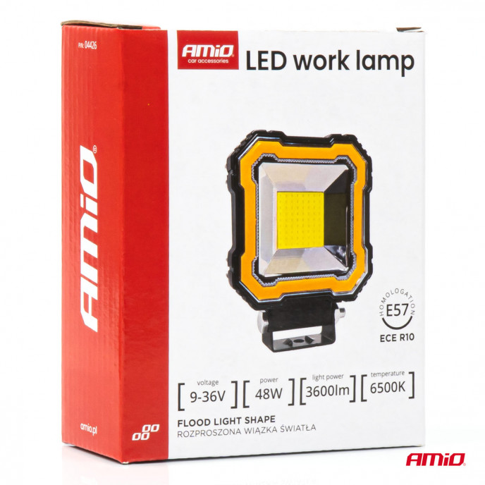 Werklamp AWL82 48W 3600LM 12V 24V AMIO-04426