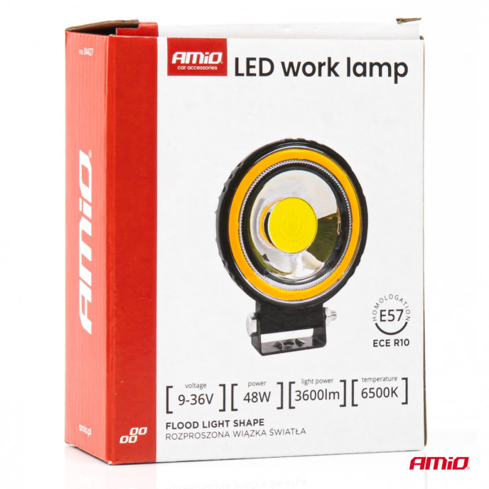 Werklamp AWL83 48W 3600LM 12V 24V AMIO-04427