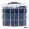 Universele set met 620stuks Automotive clips plus pinnen en gereedschap