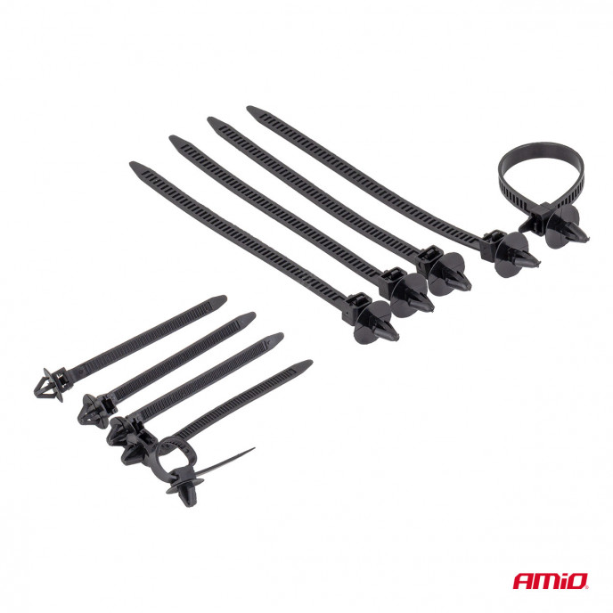 Universele set met 620stuks Automotive clips plus pinnen en gereedschap