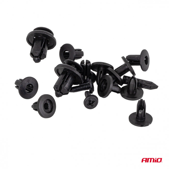 Universele set met 620stuks Automotive clips plus pinnen en gereedschap