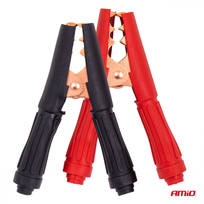 Batterij krokodillenklemmen 170 mm 400 A 2 stuks. AMIO-04435