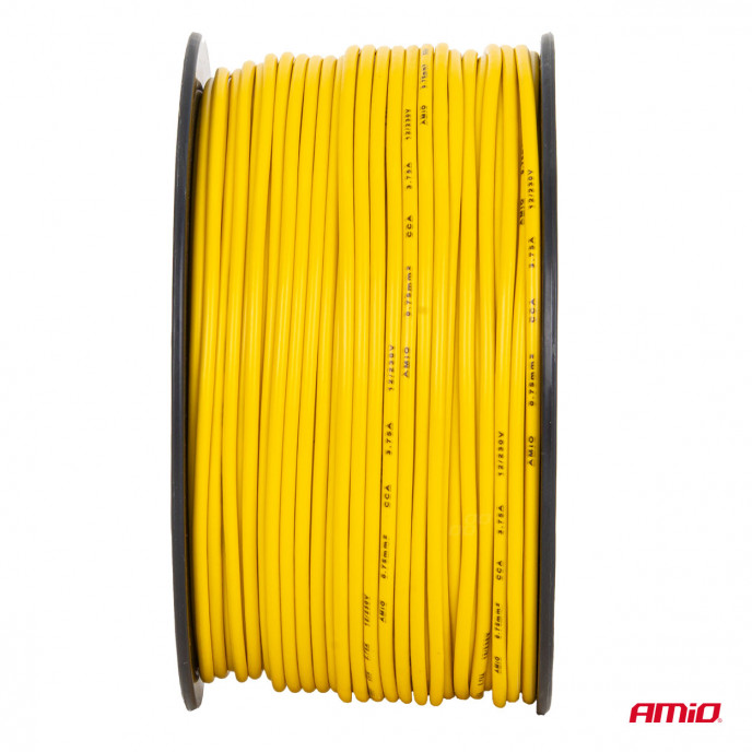 CCA luidsprekerkabel CCA 1x0,75mm2 100m 3,75A 12/230V AMIO-04447