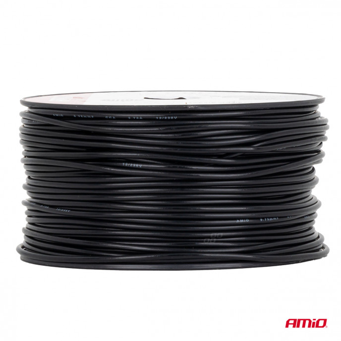 CCA Kabel 1x0.75mm2 100m 3.75A 12/230V AMIO-04453