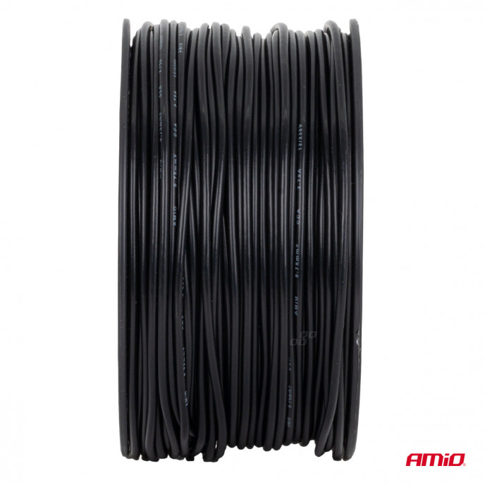 CCA Kabel 1x0.75mm2 100m 3.75A 12/230V AMIO-04453