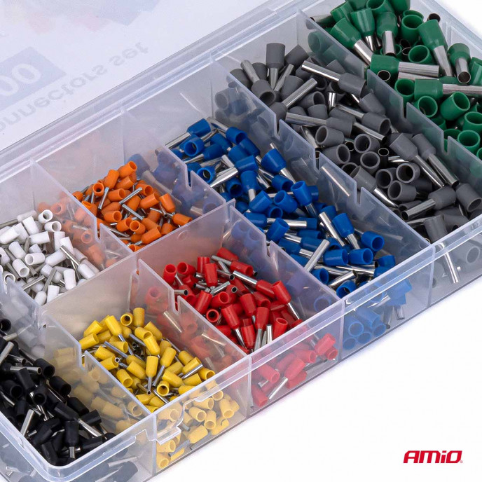 Klemmenset 800 stuks AMIO-04461