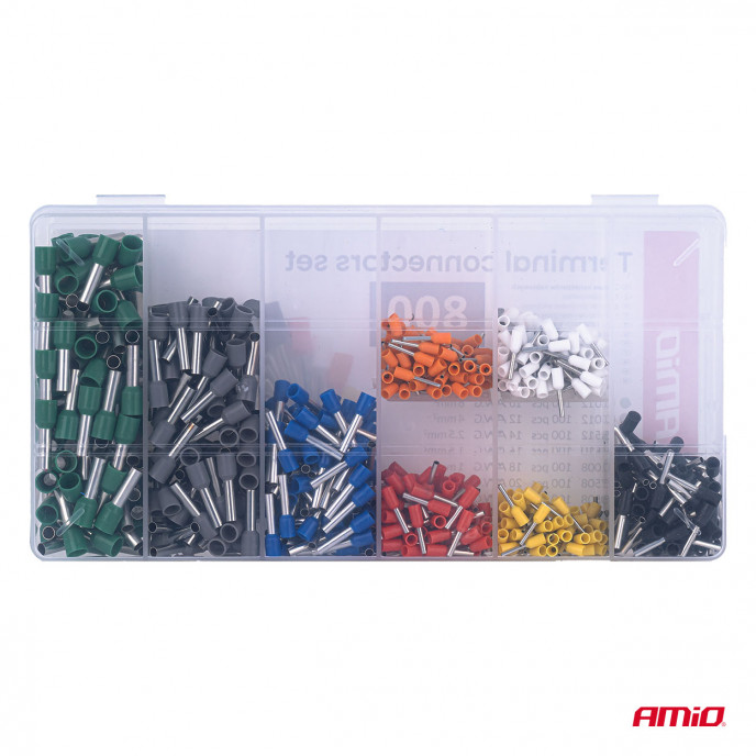 Klemmenset 800 stuks AMIO-04461