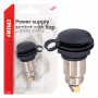 Stopcontact met klep 250W 12V 24V AMIO-04462