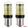 CANBUS LED-lampen 1156 BA15S P21W R10W R5W 4SMD 1860 Wit 12V 24V AMIO-04252