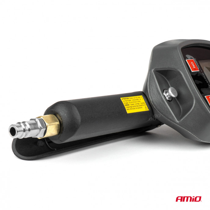 Luchtpistool met digitale manometer 18 bar AMIO-04482