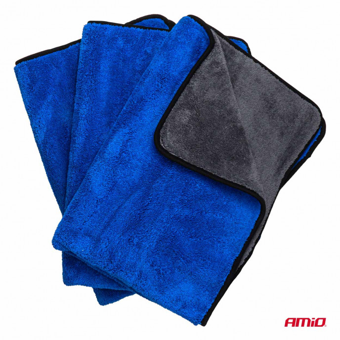 Microvezel handdoekenpakket 800gsm 60x90cm 3 stuks. AMIO-04487