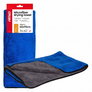 Microvezel droogdoek 800g/m² 60x90cm AMIO-04488