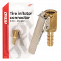 Zinklegering Band Inflator Connector 6mm AMIO-04493