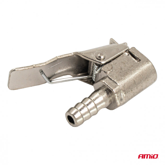 Zinklegering Nikkel Band Inflator Connector 6 mm AMIO-04495