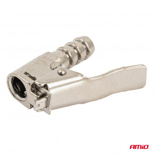 Zinklegering nikkel band inflator connector 8 mm AMIO-04496