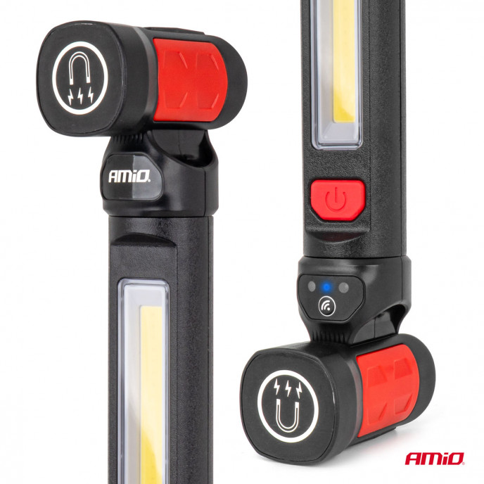 LED Inspectielamp hangend 10 W COB, 4400 mAh AMIO-04505