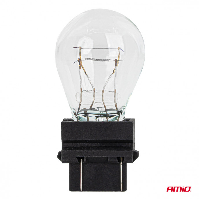 Halogeenlamp P27/7W 12V 27/7W W2.5X16q 10 stuks AMIO-04513