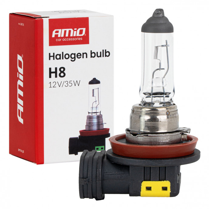 Halogeenlamp H8 12V 35W PGJ19-1 AMIO-04516