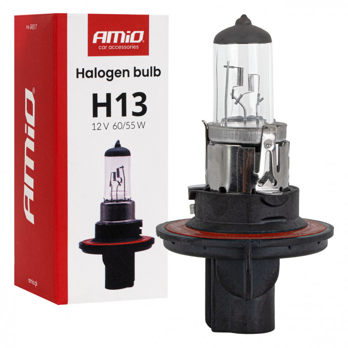 Halogeenlamp H13 12V 60/55W PJ26.4t AMIO-04517