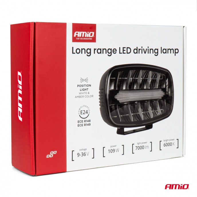 LED-verstraler met positielicht 109W 12V-24V