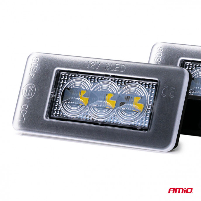LED kentekenverlichting CLP13 PK GEROOKT CITROËN, PEUGEOT AMIO-04556
