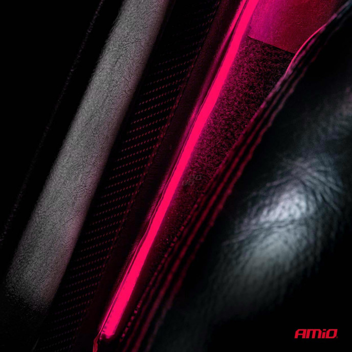 Flexibele LED COB strips, roze 2x30 cm 12 V AMIO-04570