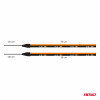Flexibele LED zijstrips oranje 2x30cm 12V AMIO-04574
