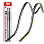 Flexibele LED zijstrips groen 2x30cm 12V AMIO-04577