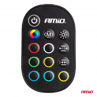Flexibele LED strips met controller multicolour RGB 2x30cm 12V AMIO-04579