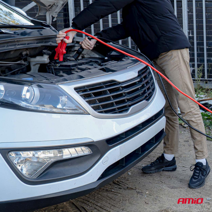 Professionele Startkabelset  350A, lengte 3.5mtr TUV gecertificeerd