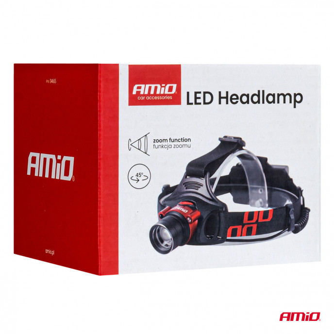 LED Headlamp T6 3600mAh (BATT)