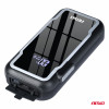 Draagbare 3-in-1 startbooster/LED-lamp/powerbank 12V 12Ah 1600A AMIO-04678