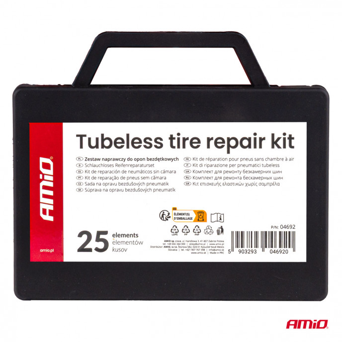 Banden reparatie set 25stuks 
