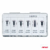 Set met 146stuks Automotive clips en bevestigingspinnen