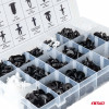 Set met 415stuks Automotive clips en bevestigingspinnen