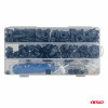 Set met 83stuks Automotive clips en bevestigingspinnen en gereedschap