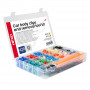 Set met 420stuks Automotive clips + gereedsschap