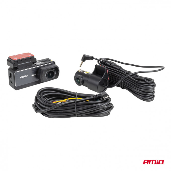Front and rear dash camera 1K WLAN 256 GB WIFI Full HD