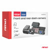 Front and rear dash camera 1K WLAN 256 GB WIFI Full HD