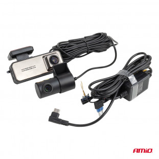 Dashcam voor en achter 4K + 2K WLAN 512 GB WIFI