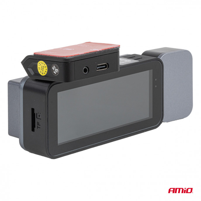 Dashcam voor en achter en binnen 4K + 1K + 2K WLAN WIFI UHD 512 GB
