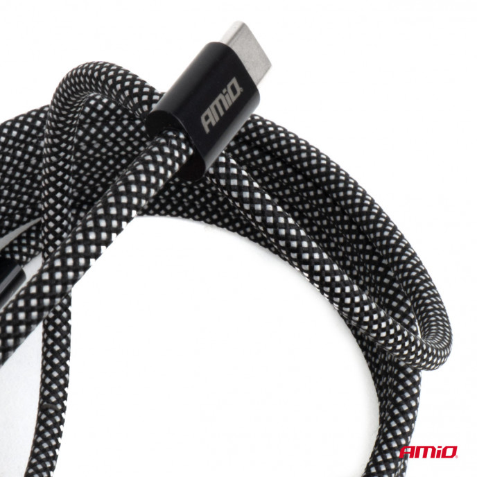 Magnetic USB cable USB-C to USB-C 60W 200cm