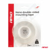 Herbruikbare Nano dubbelzijdige montagetape 20 mm x 3 m x 1 mm