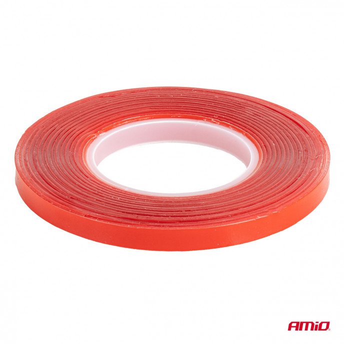 Dubbelzijdig acryl tape 6 mm x 3 mtr x 1 mm