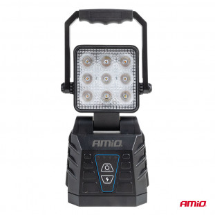 Werklamp en waarschuwingslamp LED, 15W (batterij)