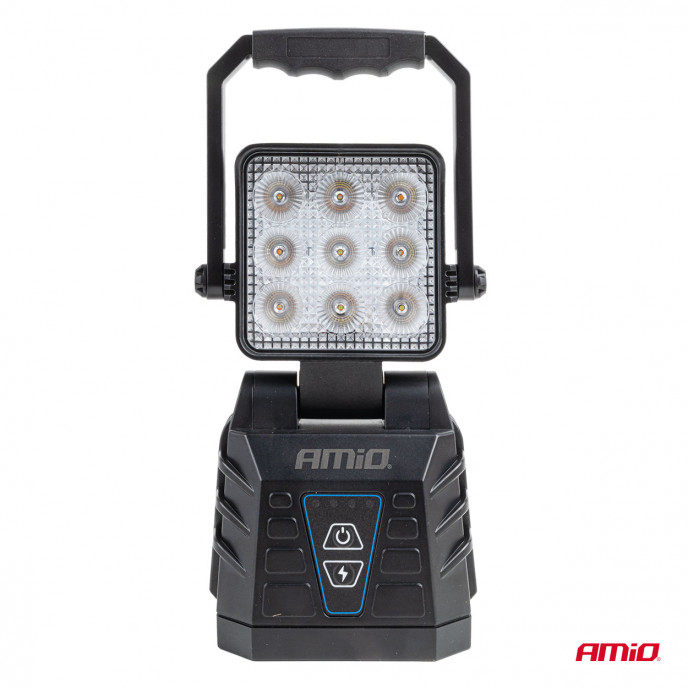 Werklamp en waarschuwingslamp LED, 15W (batterij)