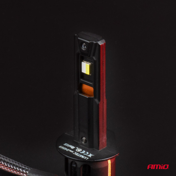 LED-koplampen Serie F26 PRO LumiTec LIMITED +130% DUO FULL CANBUS H1 12V 24V AMIO-04869