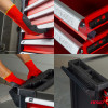 Gereedschapskast met 258-delige gereedschapset 840x460x870mm AMIO-04892