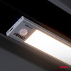 Oplaadbare LED lamp met PIR bewegingssensor en schemersensor (23x4.1x0.9cm)