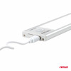 Oplaadbare LED lamp met PIR bewegingssensor en schemersensor (23x4.1x0.9cm)